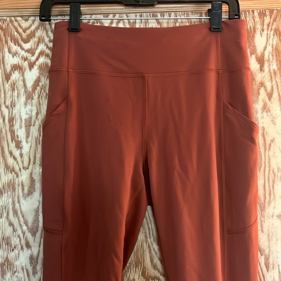 Lululemon Invigorate High-Rise Tight 25", Dark Terracotta - 8 - Picture 7 of 8